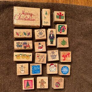 35 Holiday Stampers Halloween, Christmas, Thanksgiving